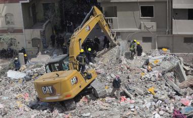 Building collapses are not uncommon in Egypt