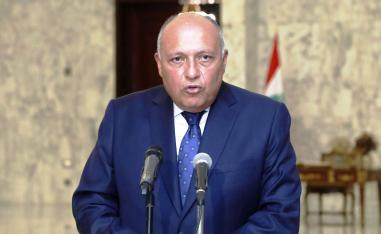 وزير الخارجية المصري سامح شكري 