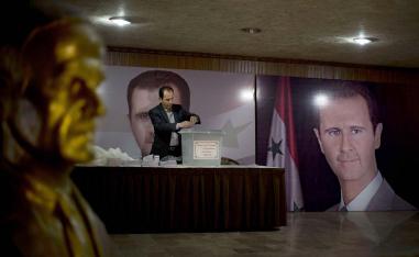 The second vote since the conflict erupted in March 2011