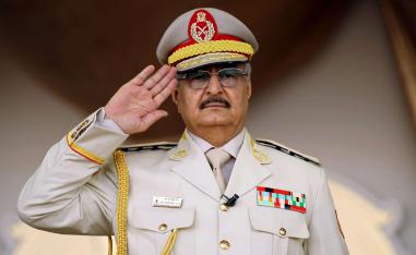 المشير خليفة حفتر قائد الجيش الوطني الليبي