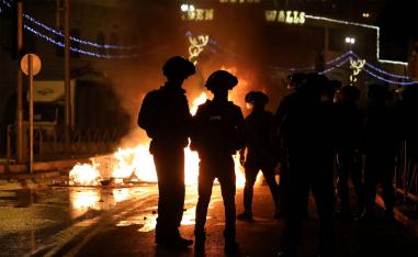The Palestinian clashes with Israeli police began with the start of Ramadan