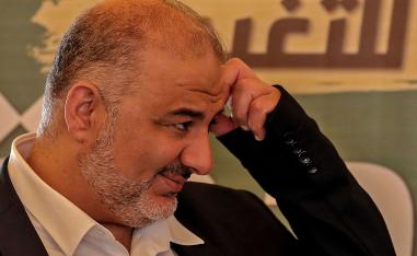 رئيس الحركة الإسلامية الجنوبية منصور عبّاس 