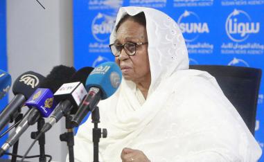 عائشة موسى السعيد عضو مجلس السيادة الانتقالي بالسودان 