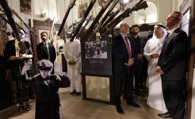Exibition commemorating the Jewish Holocaust 