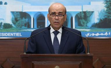 وزير الخارجية اللبناني المستقيل شربل وهبة