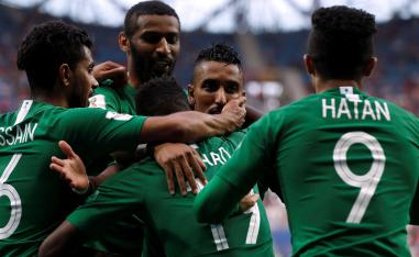 صورة ارشيفية لمنتخب السعودية