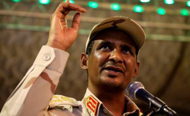 محمد حمدان دقلو النائب الأول لرئيس مجلس السيادة السوداني