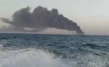 State TV and semi-official news agencies referred to the Kharg as a “training ship” 