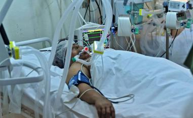 Intensive care wards are almost full