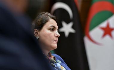 وزيرة الخارجية الليبية نجلاء المنقوش