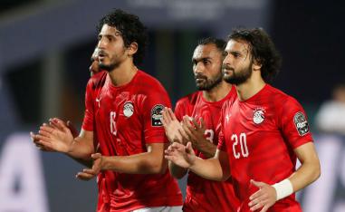  المنتخب المصري يتخطى عقبة ضيفه الانغولي بهدف من ركلة جزاء