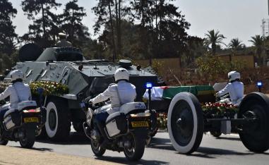The cemetery in Algiers was closed to the public until Bouteflika was buried