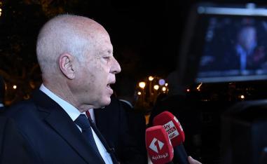 الرئيس التونسي قيس سعيد