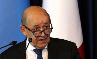 French Foreign Minister Jean-Yves Le Drian 