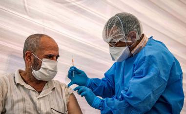 Morocco has administered more vaccine doses per person than the global average, and the highest proportion in Africa, according to Our World in Data
