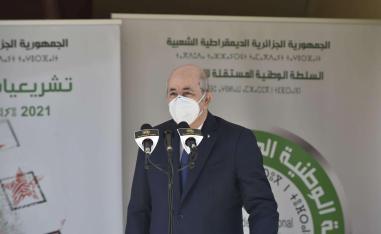 الرئيس الجزائري عبدالمجيد تبون