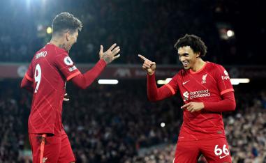 ليفربول في المركز الثاني