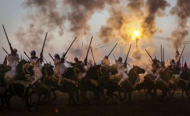 Tbourida constitutes a major component of the practices related to the horse