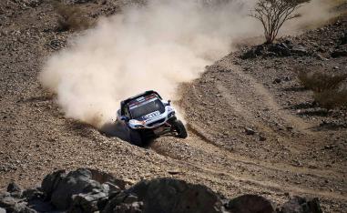Philippe Boutron, co-driver of the team's race car, suffered a serious leg injury