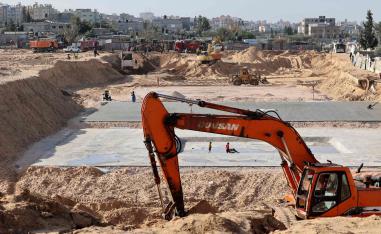 موقع مصري لإقامة مبنى سكني في غزة