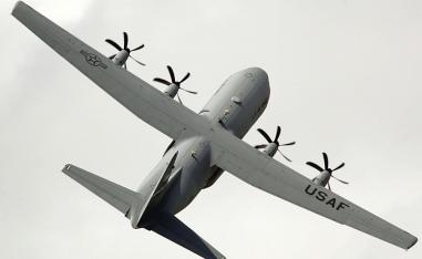 Super Hercules C-130 transport aircraft 