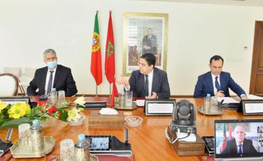 THe agreement was signed during a videoconference between Portuguese and Moroccan FMs