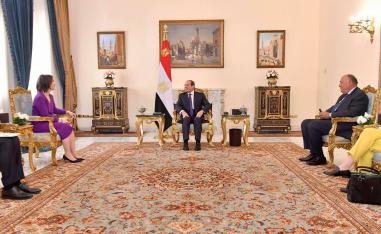 مصر تؤكد انها في تشاور مع كل الاطراف في ليبيا