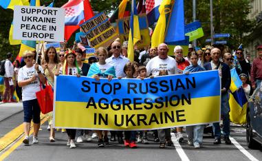 Protests worldwide against Russia's invasion of Ukraine