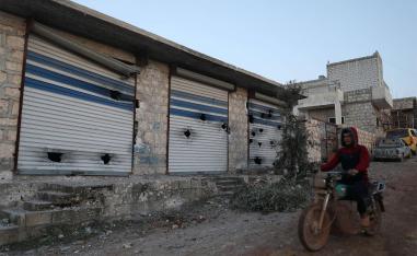 Helicopters landed and heavy gunfire and explosions were heard during the raid 