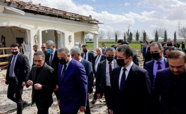 اغلب القادة في العراق تددوا بالهجوم الايراني