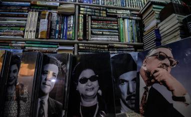 صور لمشاهير مصريين في معرض الكتاب