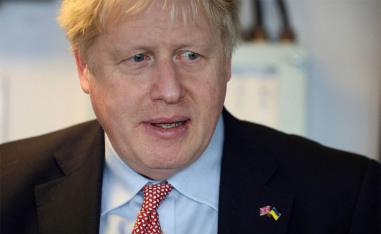 British prime minister Boris Johnson