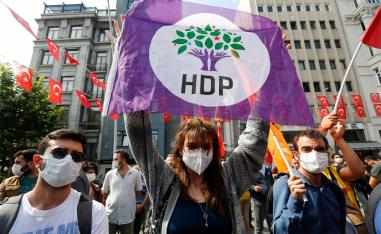 HDP is the second-largest opposition party in Turkey’s parliament 