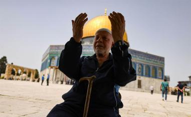 Jordan's King Abdullah said Israel's "unilateral" moves against Muslim worshippers at Al Aqsa mosque undermined the prospects for peace in the region