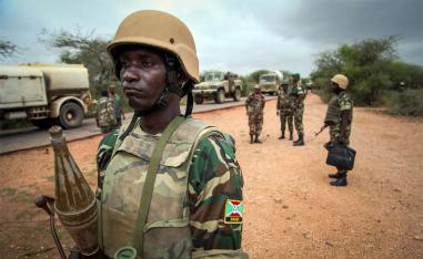 Burundian soldiers