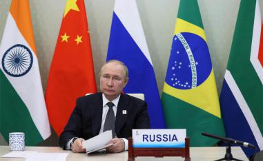 The BRICS group includes Brazil, Russia, India, China and South Africa 