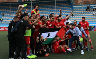 المنتخب الفلسطيني يضيف الفلبيني لضحاياه من حسابه على تويتر