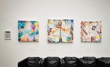 Badoud is among 10 international artists taking part in the collective exhibition which is being held at the Art Gallery T69 in Hohenems