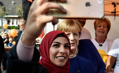 Hundreds of thousands of migrants entered Germany after former Chancellor Angela Merkel opened the borders in 2015 to refugees fleeing war 