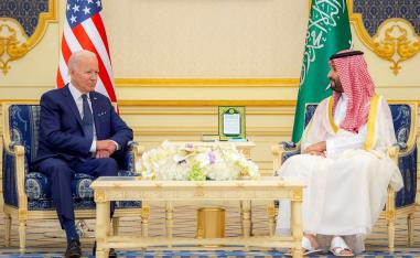 لقاء ثنائي بين بايدن والأمير محمد 