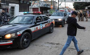 Lebanon's police patrolling Beirut suburb
