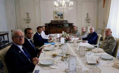 A meeting to discuss security issues