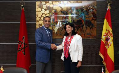 Hammouchi and Llamazares discussed the importance of Moroccan-Spanish cooperation in security and intelligence