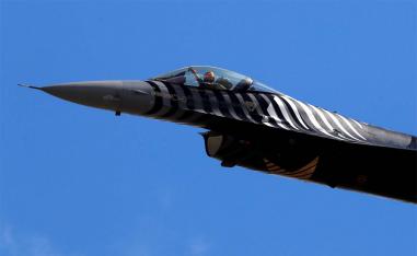 F-16 jets unleashed airstrikes on Kurdish targets in Iraq and Syria