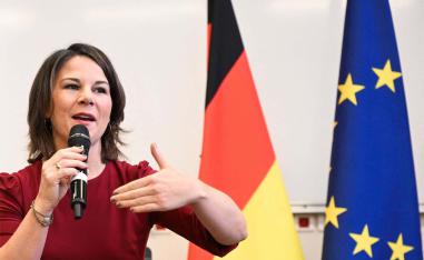 Germany's foreign minister Annalena Baerbock