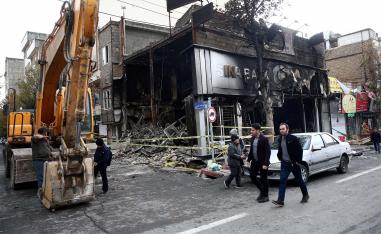 Iranians mark the 2019 protests against increased fuel prices