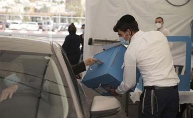Even COVID-19 positive Israelis are voting 