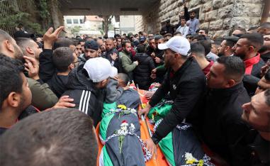 The deaths were the latest deadly incidents in a mounting surge of Israeli-Palestinian violence and soaring tensions