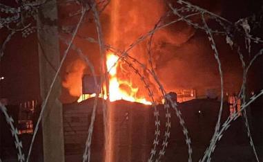 Iran's state TV claimed the convoy attack was carried out by US drones and helicopters