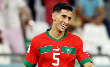 Aguerd has been one of the stalwarts of Morocco's surprise run to the last eight 